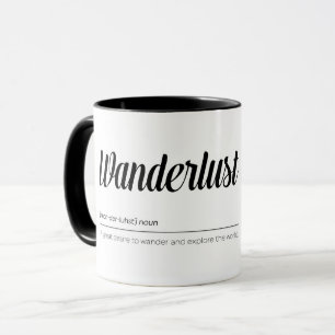 Wanderlust Definition Mug