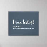 Wanderlust definition white grey blue colour
