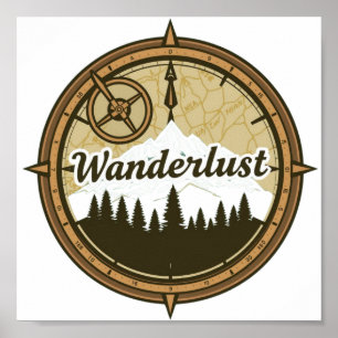 Wanderlust Digital Download - DTF Printable Poster