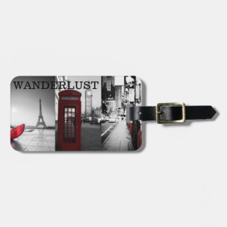 Wanderlust Luggage Tag