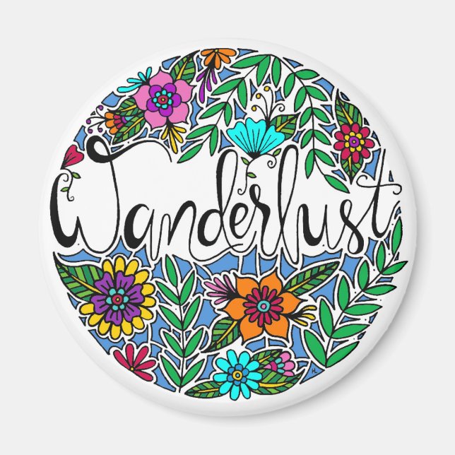 Wanderlust Magnet (Front)