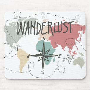 Wanderlust Mouse Mat