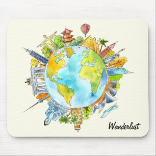 Wanderlust Mouse Mat