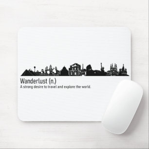 Wanderlust Mouse Mat