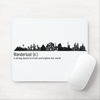 Wanderlust Mouse Mat
