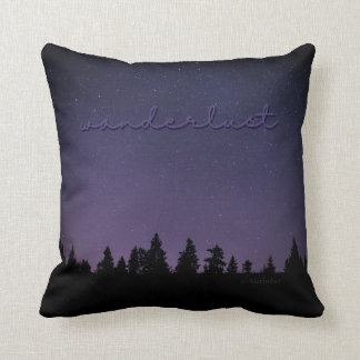 Wanderlust (Night Sky) Pillow