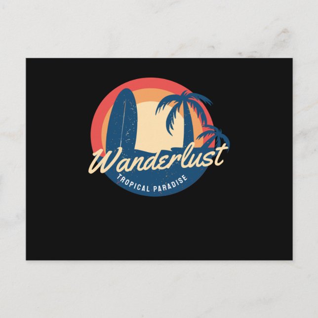Wanderlust Postcard (Front)