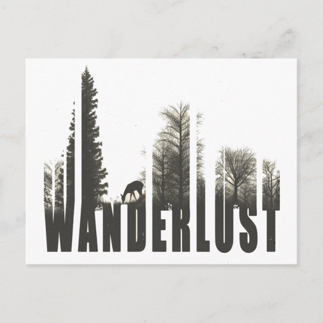 Wanderlust Postcard (Front)