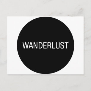 WANDERLUST POSTCARD
