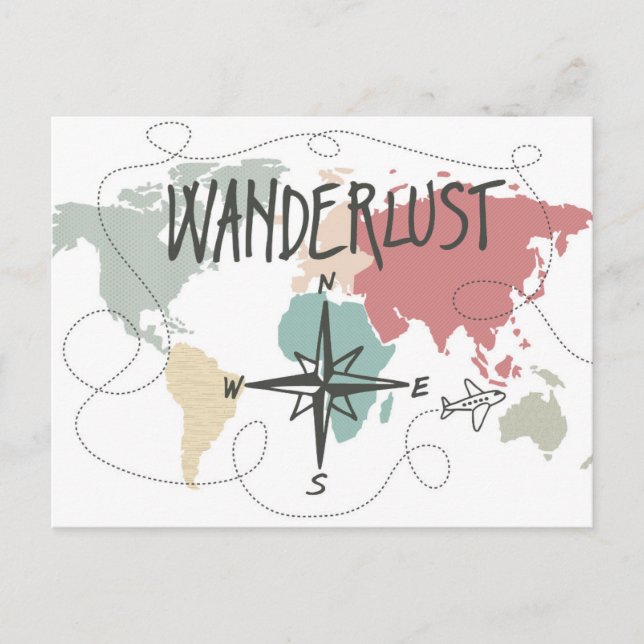Wanderlust Postcard (Front)