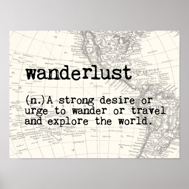 Wanderlust Poster (Front)