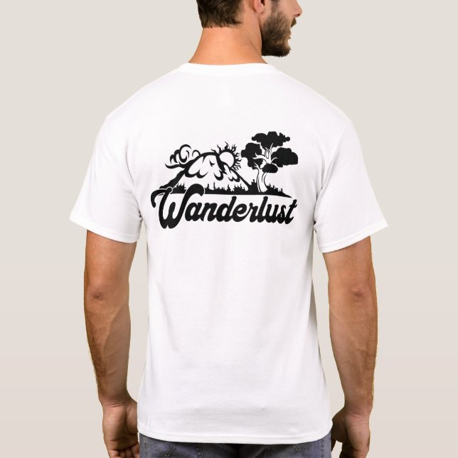 Wanderlust T-Shirt (Back)