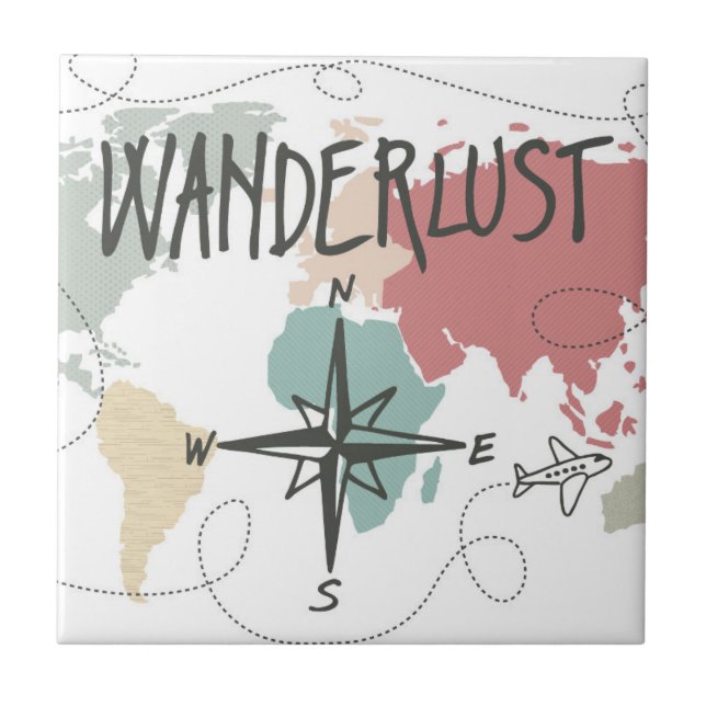 Wanderlust Tile (Front)
