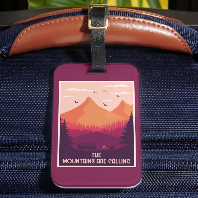 Wanderlust Travel  Luggage Tag (Front Insitu 2)