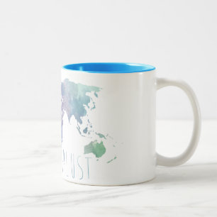 Wanderlust Watercolor Mug
