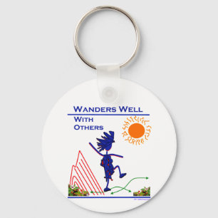 Wanders Well With Others Key Ring