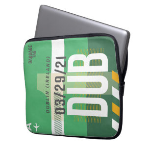 WanderTag - Dublin Minimalist Laptop Sleeve