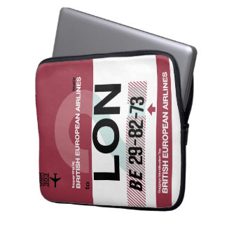 WanderTag - London Minimalist Laptop Sleeve