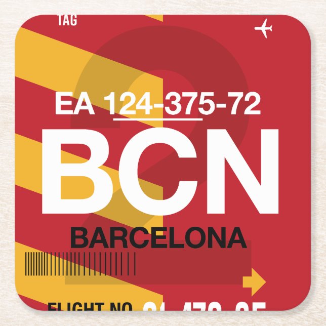WanderTag Paper Coasters (Front)