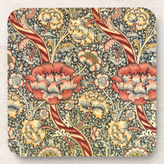 Wandle by William Morris, Vintage Textile Fine Art Coaster