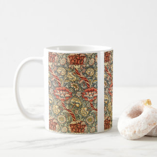 Wandle by William Morris, Vintage Textile Fine Art Coffee Mug