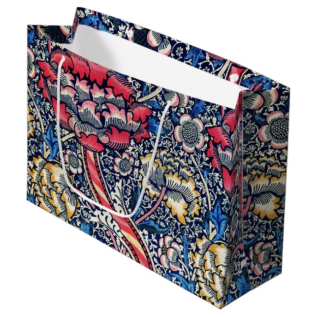 Wandle, William Morris Large Gift Bag (Front Angled)