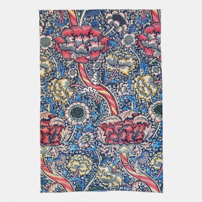 Wandle, William Morris Tea Towel (Vertical)