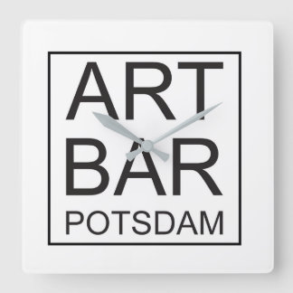 Wanduhr ARTBar by ART & Commerz Potsdam Square Wall Clock