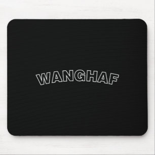Wanghaf Meme Funny Bold Minimalist Streetwear Grap Mouse Mat
