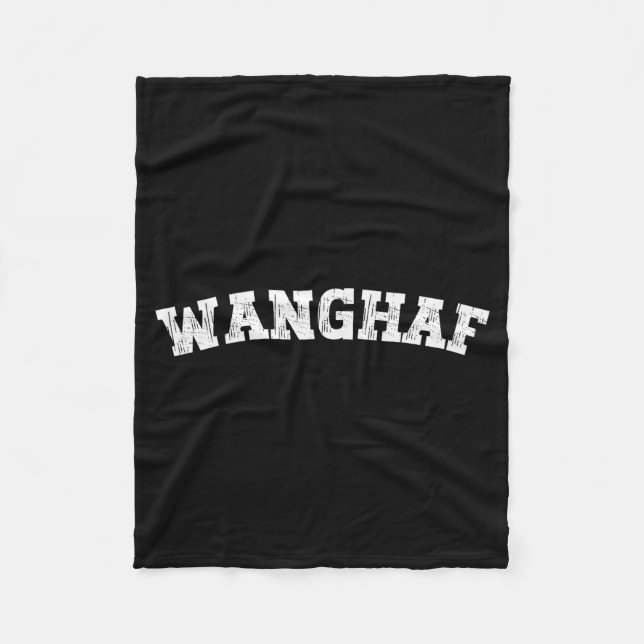 Wanghaf Meme Funny  Fleece Blanket (Front)