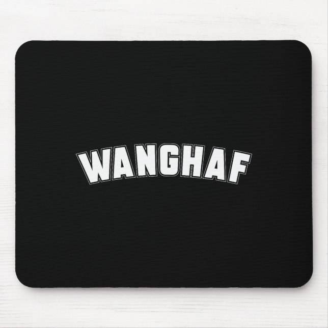 Wanghaf Meme Funny Sarcasm Quote Apparel  Mouse Mat (Front)