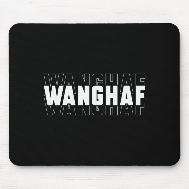 Wanghaf Meme Funny Sarcasm Quote Apparel  Mouse Mat (Front)