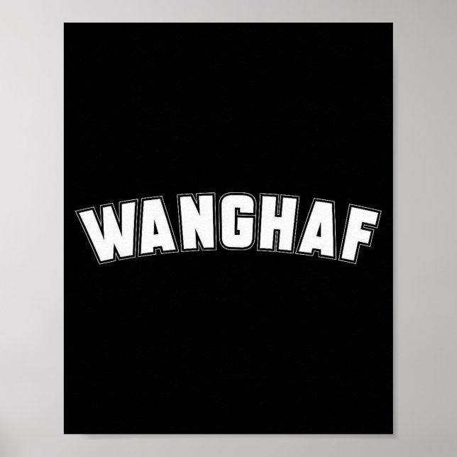 Wanghaf Meme Funny Sarcasm Quote Apparel  Poster (Front)