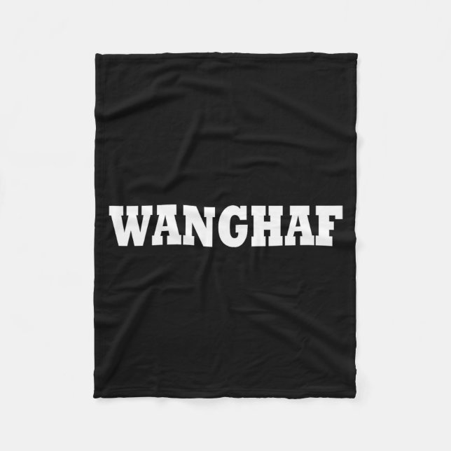 Wanghaf Meme Funny Shirt Men And Women  Fleece Blanket (Front)