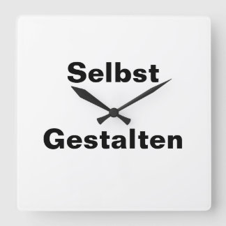 Wanhohr Self-Design - Template Square Wall Clock
