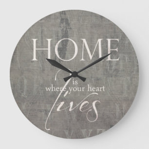 Wanhohr *sweet home* large clock