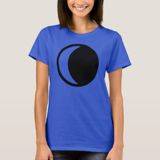 waning crescent moon T-Shirt