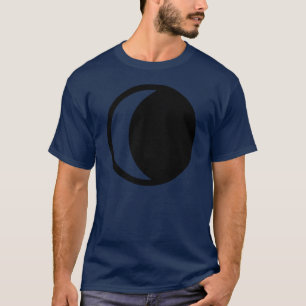 waning crescent moon T-Shirt