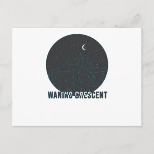 Waning Crescent Postcard