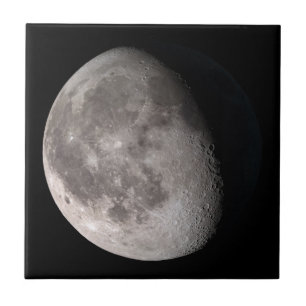 Waning gibbous moon phase NASA images Tile