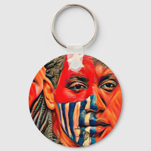 Wanita, Free-West Papua Key Ring