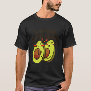 Wanna Avocuddle Loving Couple Avocado Costume T-Shirt