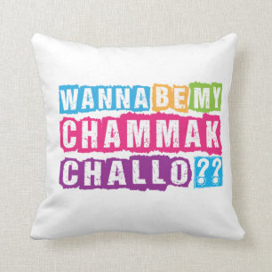 Wanna be my Chammak Challo ? Beautiful flashy girl Cushion