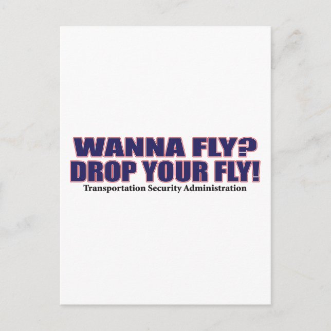 Wanna-Fly Postcard (Front)