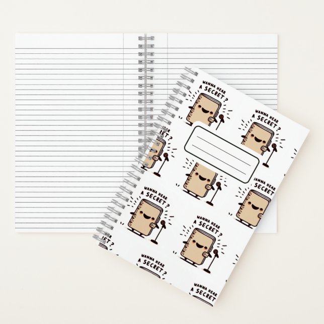 Wanna Hear a Secret? Standup Comedy Notebook (Inside)
