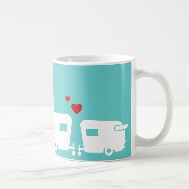 Wanna Hook Up? Customisable Camper Rally Mug (Right)