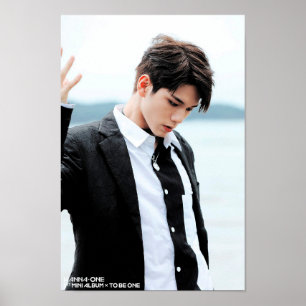 WANNA ONE Ong Seongwoo Burn It Up Poster