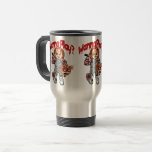 Wanna Play?” horror Travel Mug