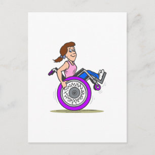 Wanna race postcard
