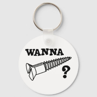 WANNA SCREW KEY RING